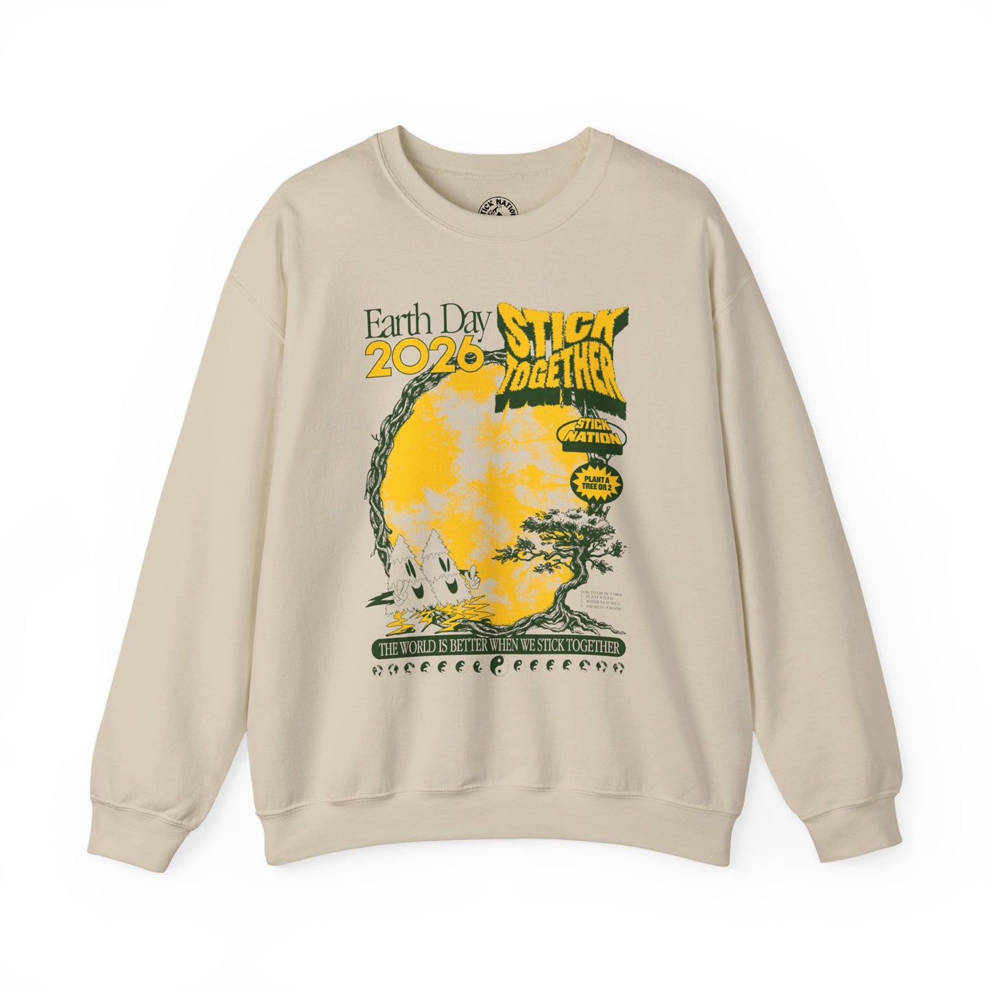 Earth Day 2026 - Unisex Crewneck Sweatshirt