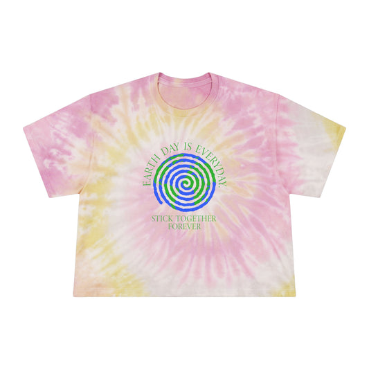Spiral Earth Day 2025 - Women's Crop T-Shirt