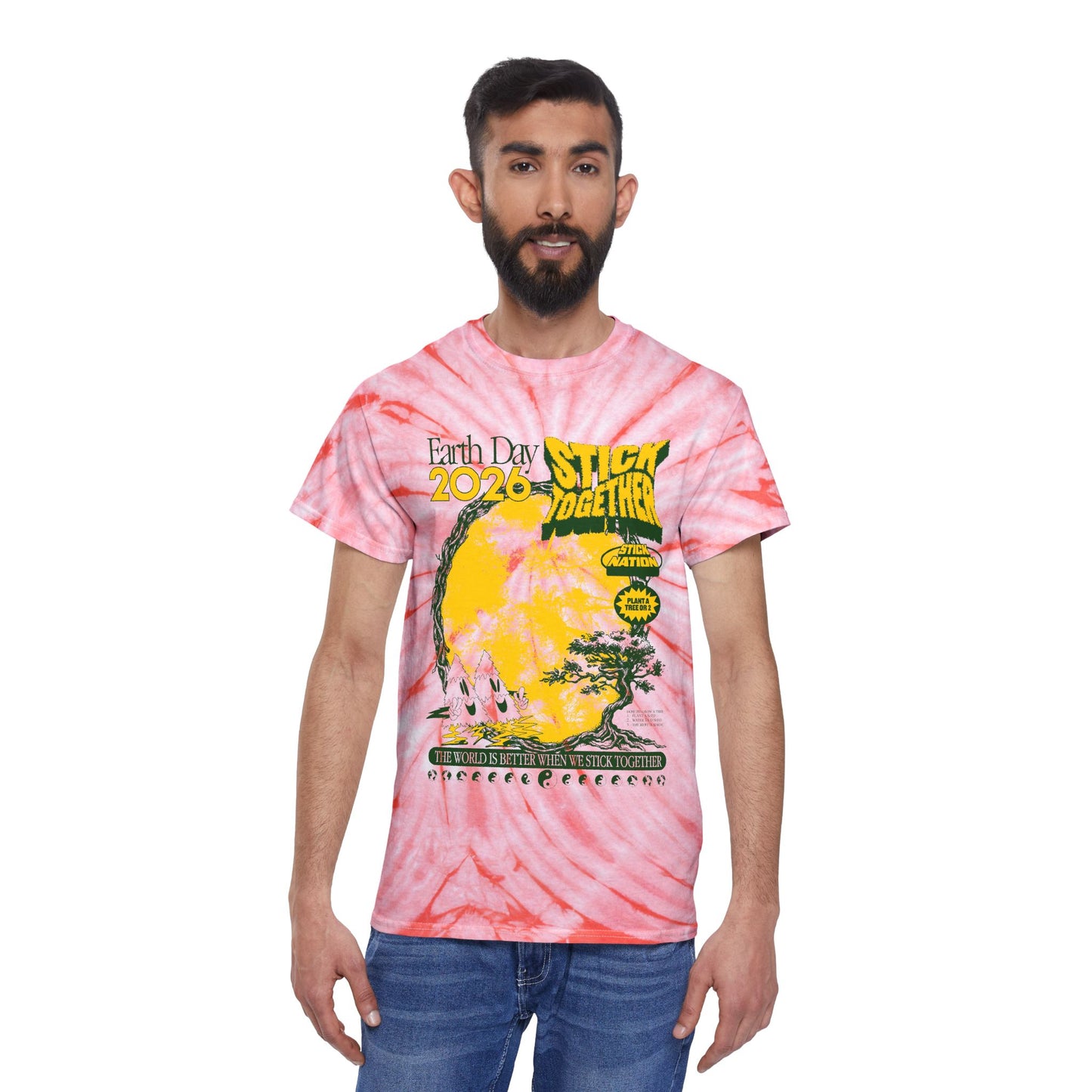 Earth Day 2026 - Unisex Tie Dye T-Shirt