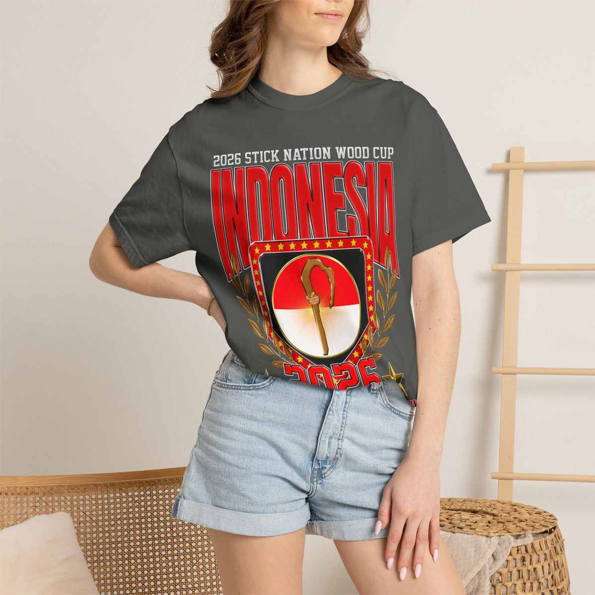 2026 Wood Cup Champion Shirt - Indonesia