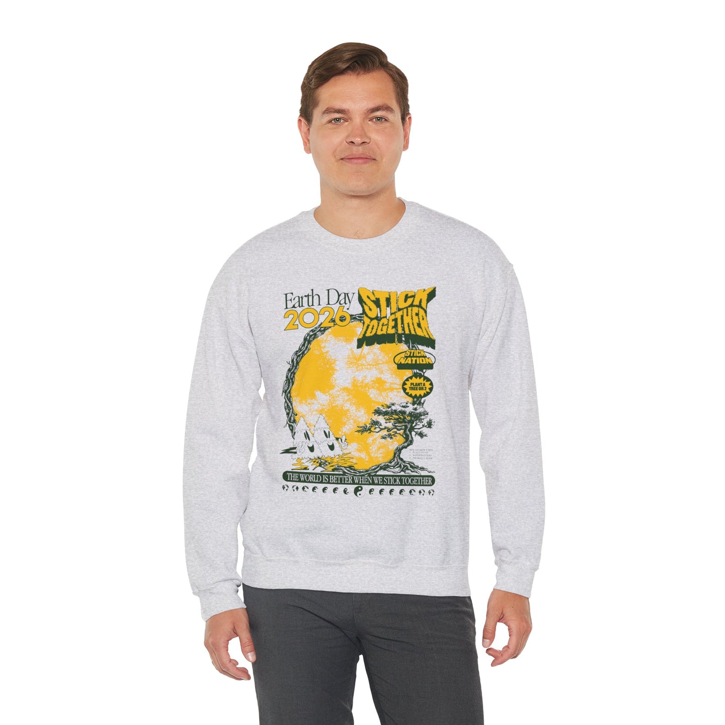 Earth Day 2026 - Unisex Crewneck Sweatshirt