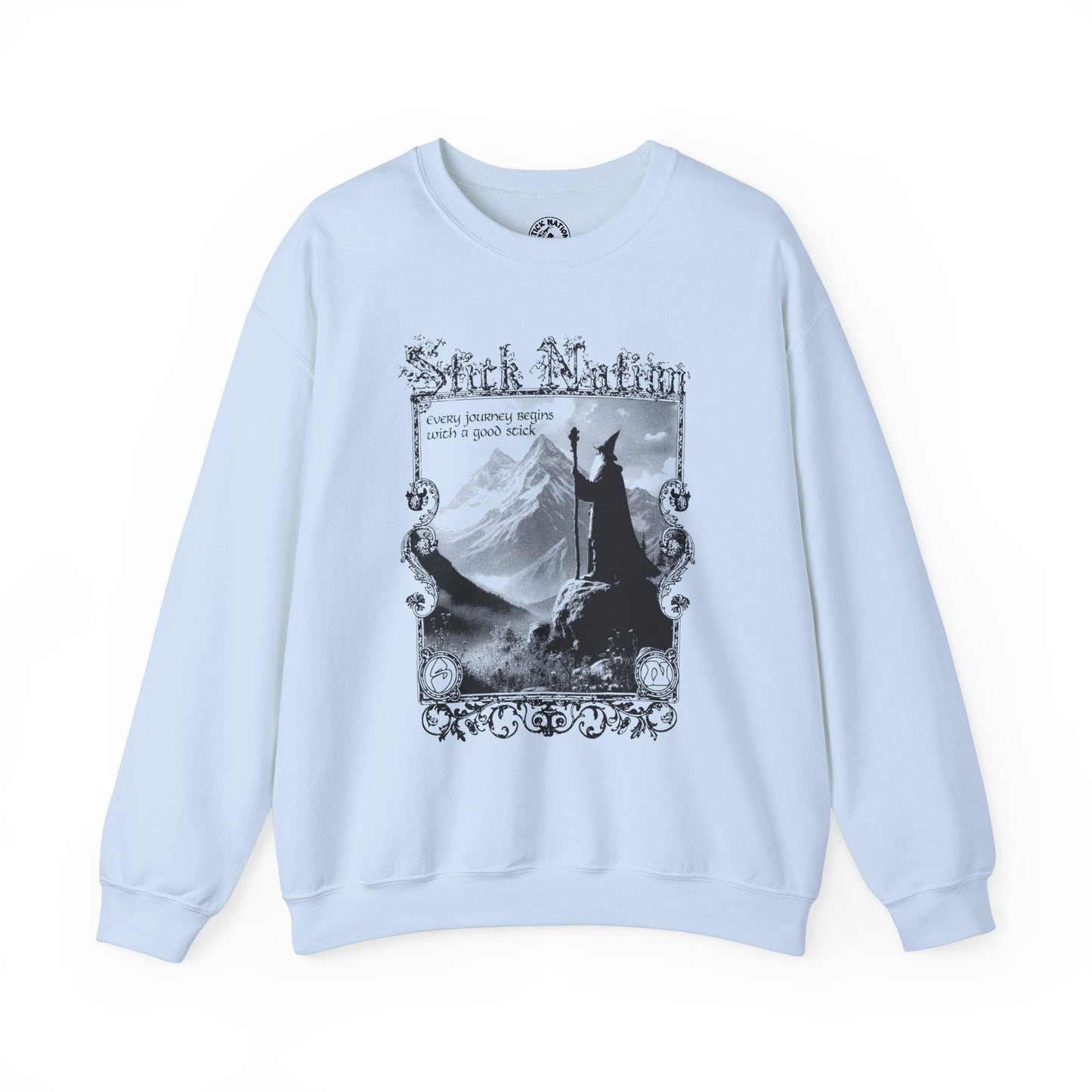 Stick Quest Wizard Unisex Crewneck Sweater