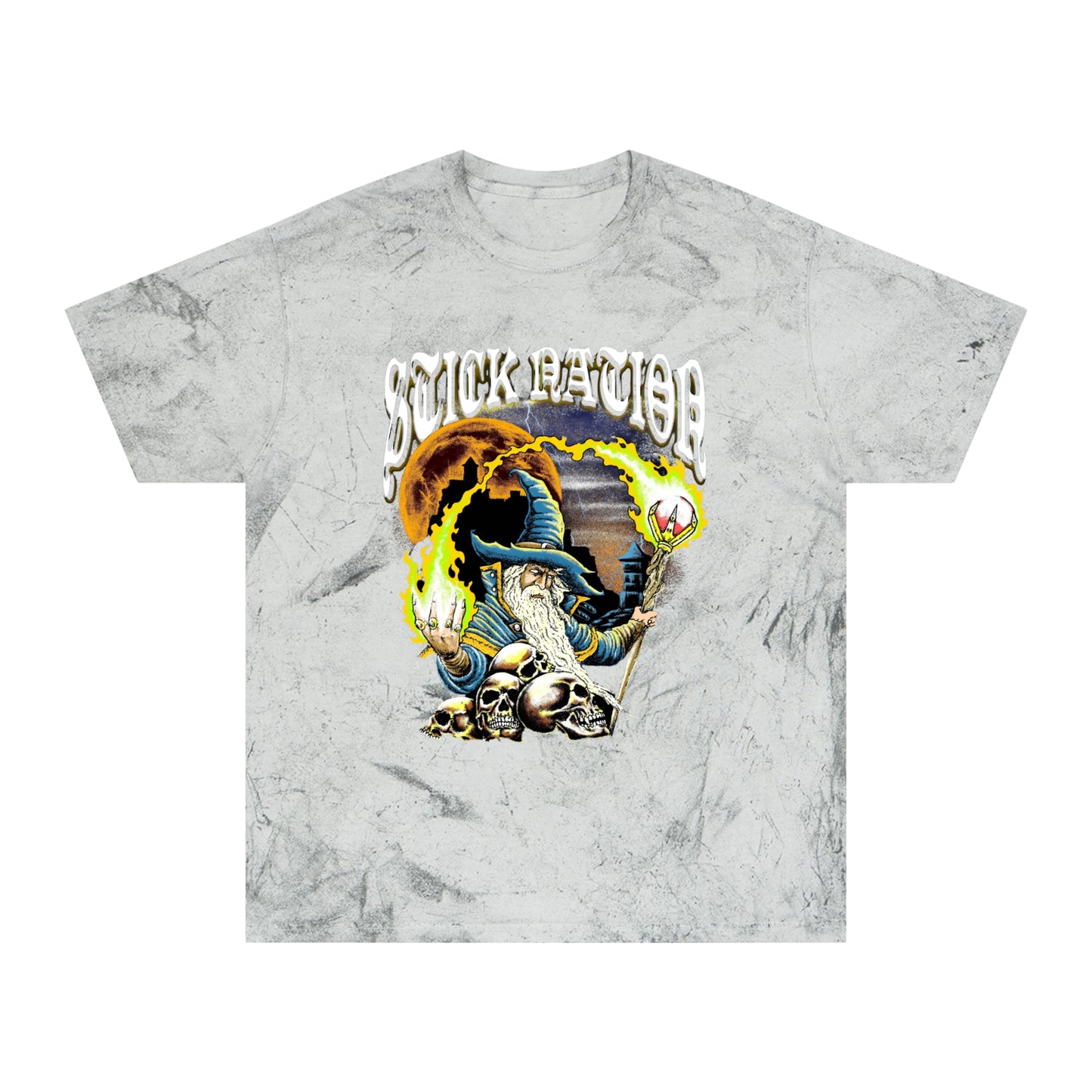Stick Nation Wizard Shirt – Vintage Tie-Dye Unisex T-Shirt