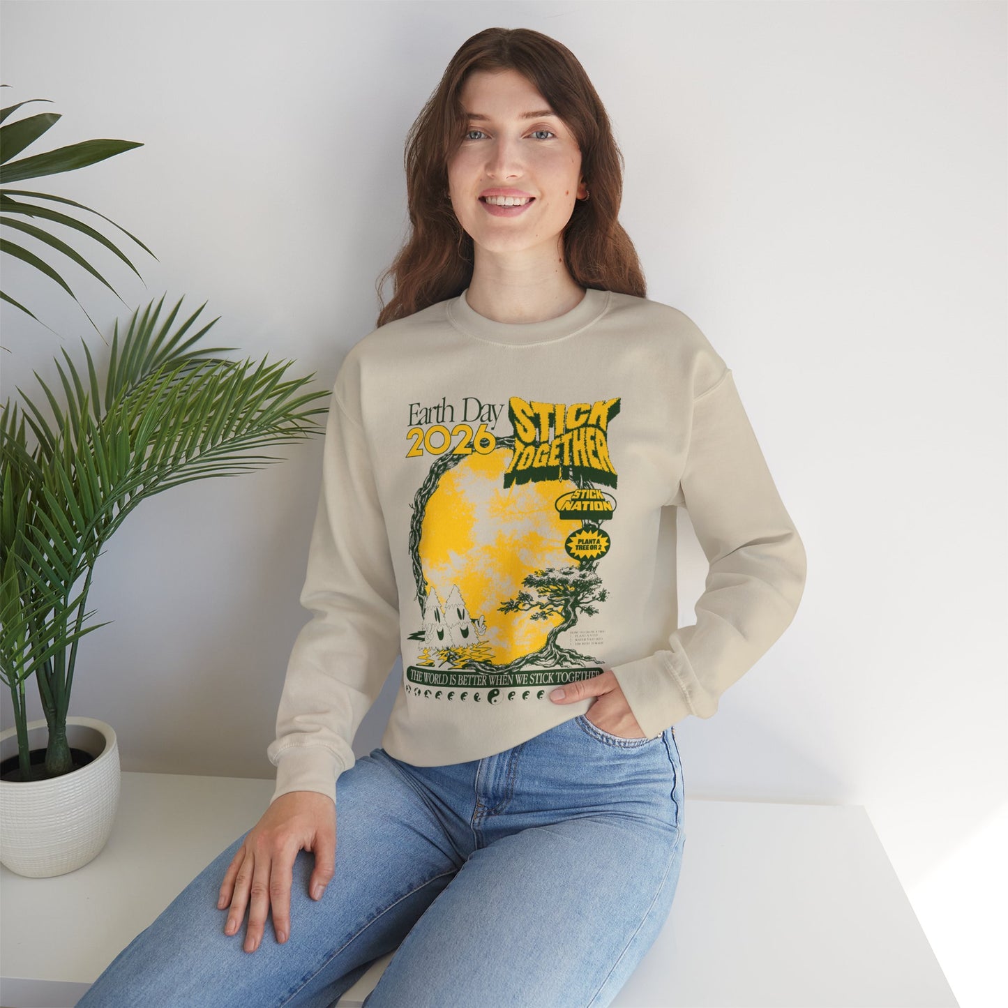 Earth Day 2026 - Unisex Crewneck Sweatshirt
