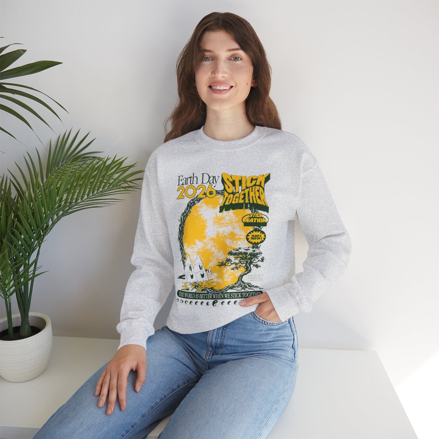 Earth Day 2026 - Unisex Crewneck Sweatshirt