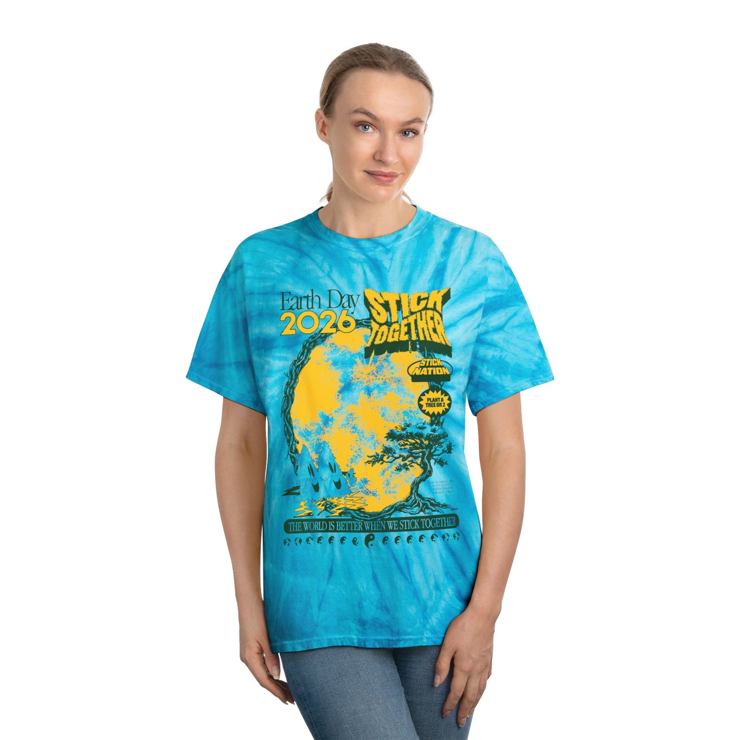 Earth Day 2026 - Unisex Tie Dye T-Shirt