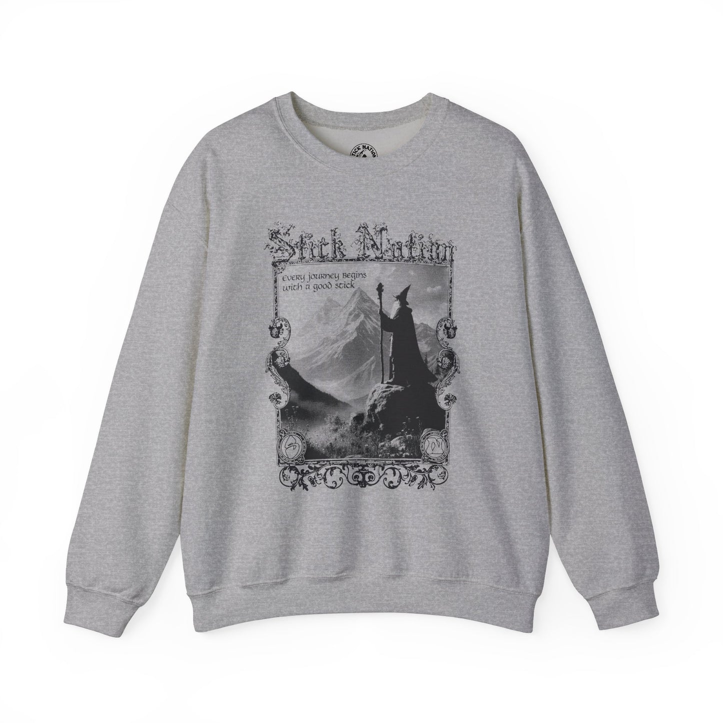 Stick Quest Wizard Unisex Crewneck Sweater