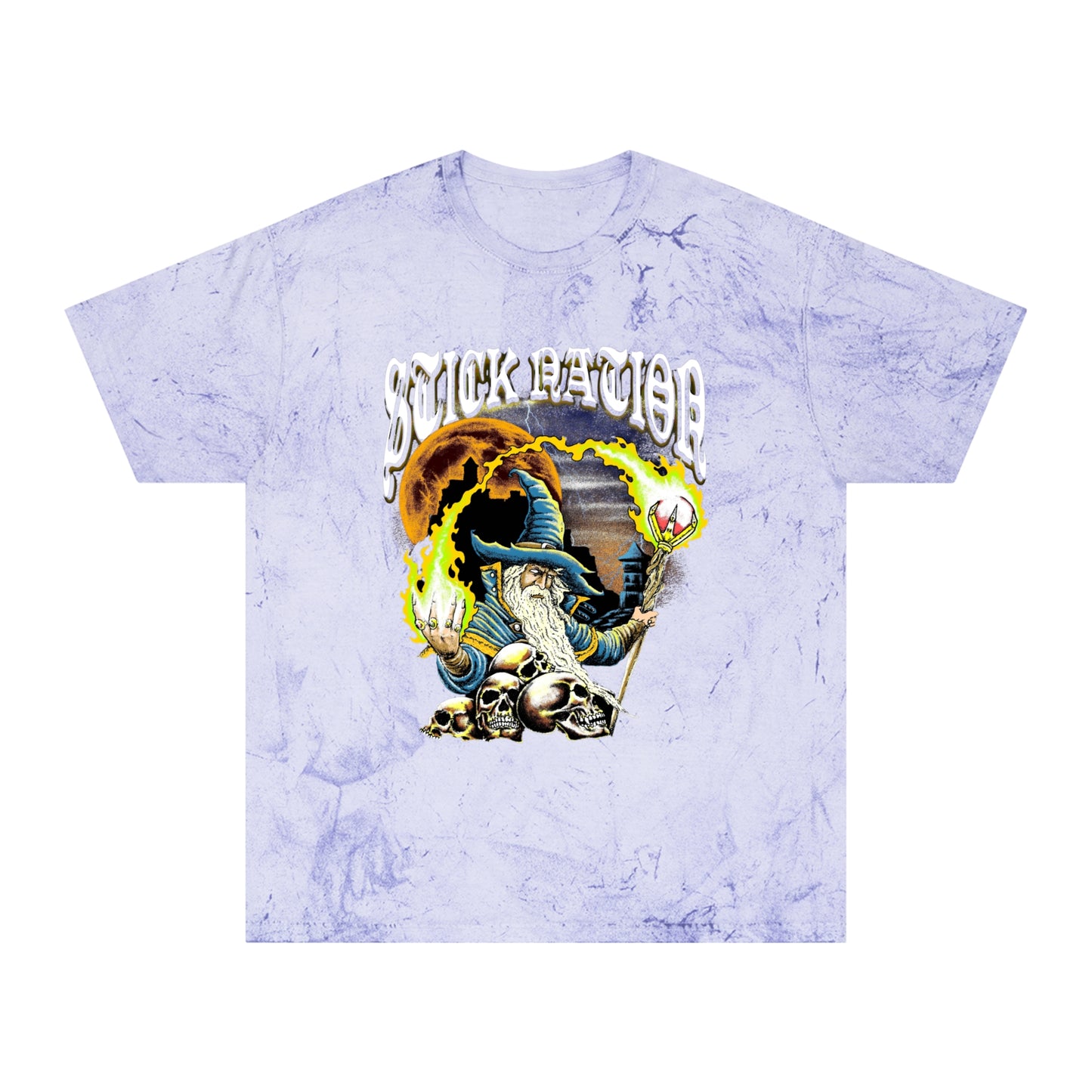 Stick Nation Wizard Shirt – Vintage Tie-Dye Unisex T-Shirt