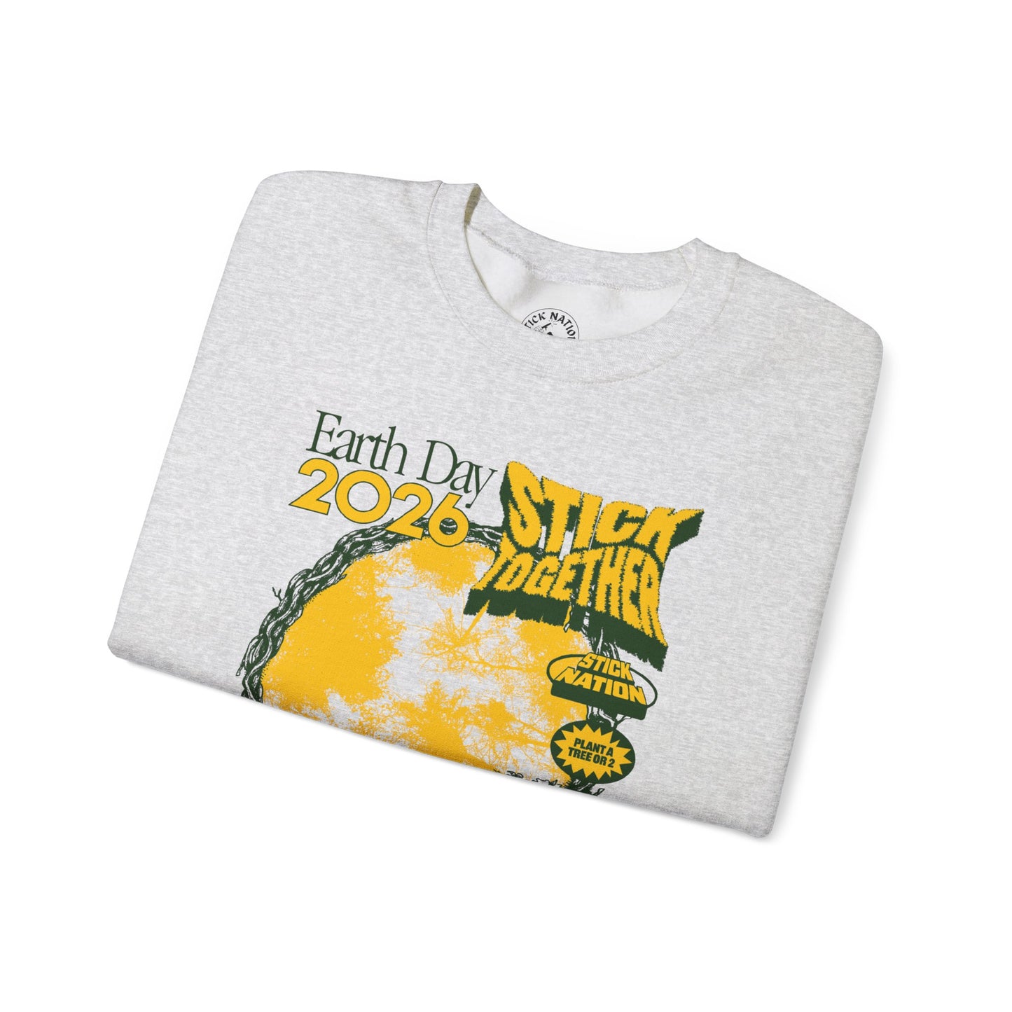Earth Day 2026 - Unisex Crewneck Sweatshirt