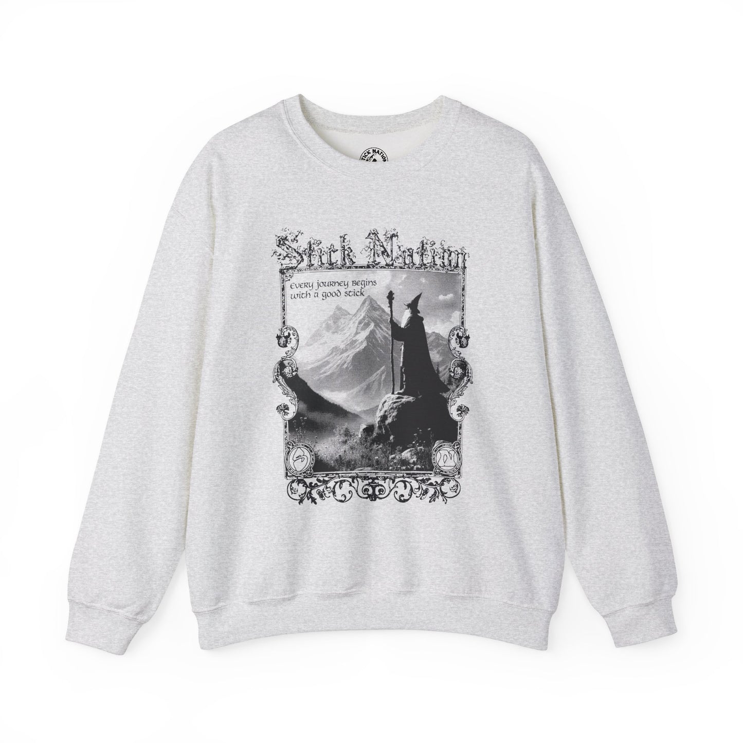 Stick Quest Wizard Unisex Crewneck Sweater