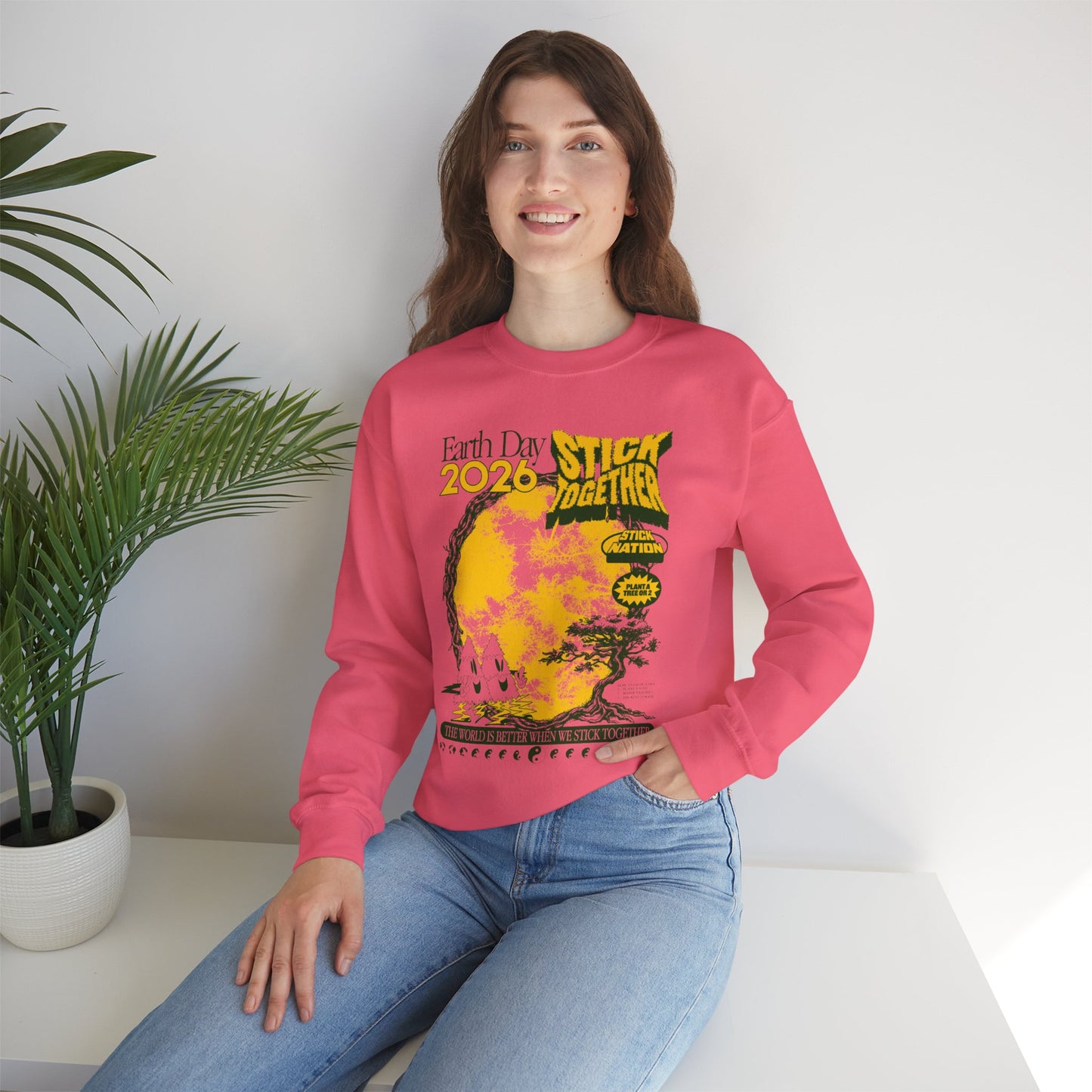 Earth Day 2026 - Unisex Crewneck Sweatshirt