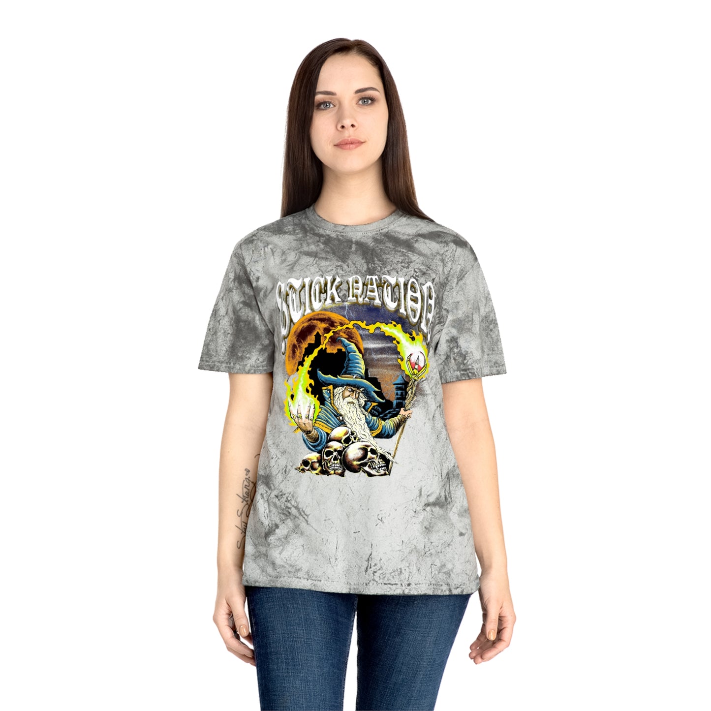 Stick Nation Wizard Shirt – Vintage Tie-Dye Unisex T-Shirt