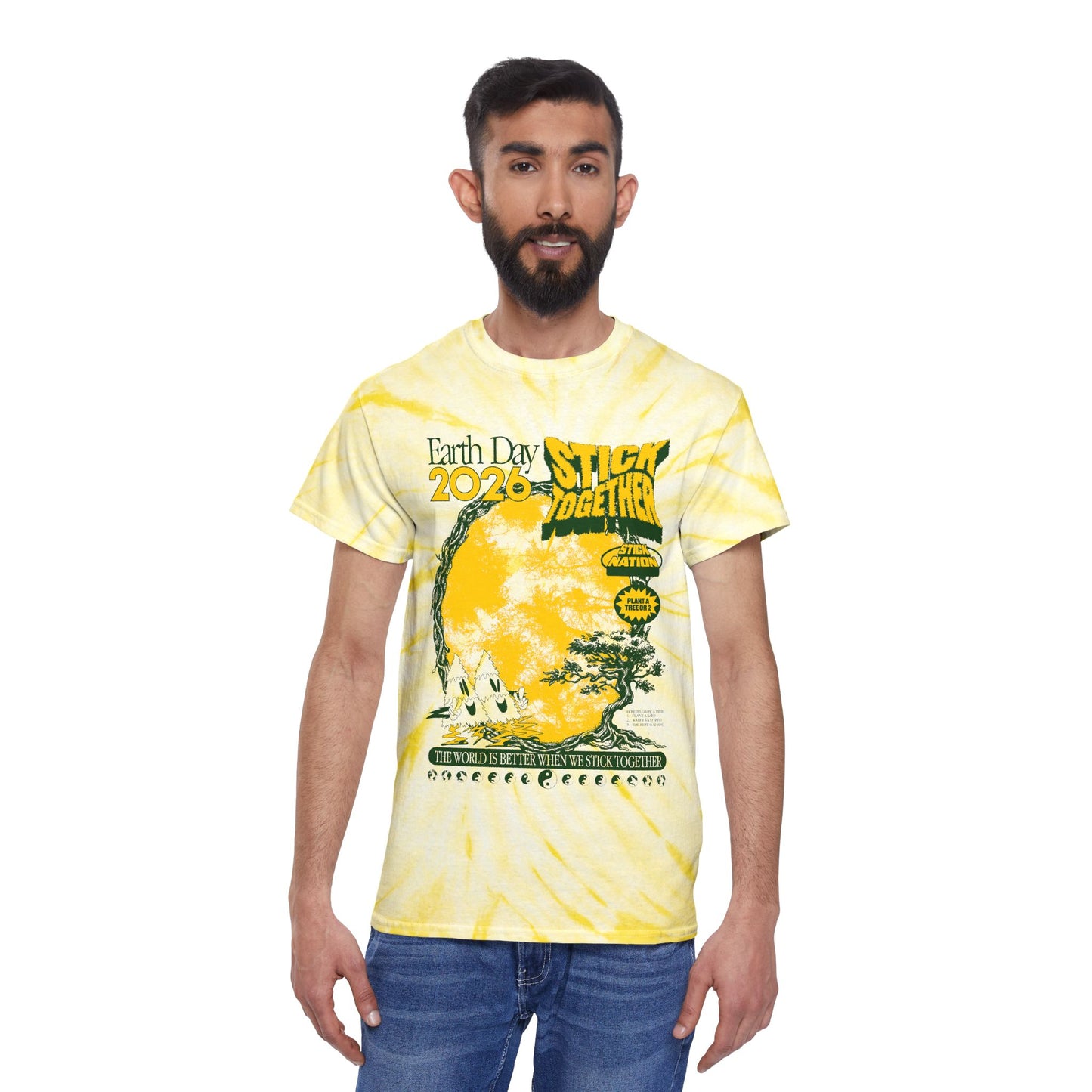 Earth Day 2026 - Unisex Tie Dye T-Shirt