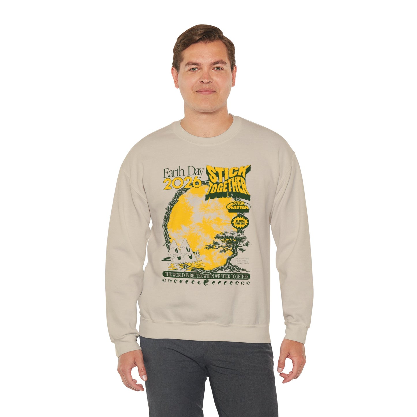 Earth Day 2026 - Unisex Crewneck Sweatshirt