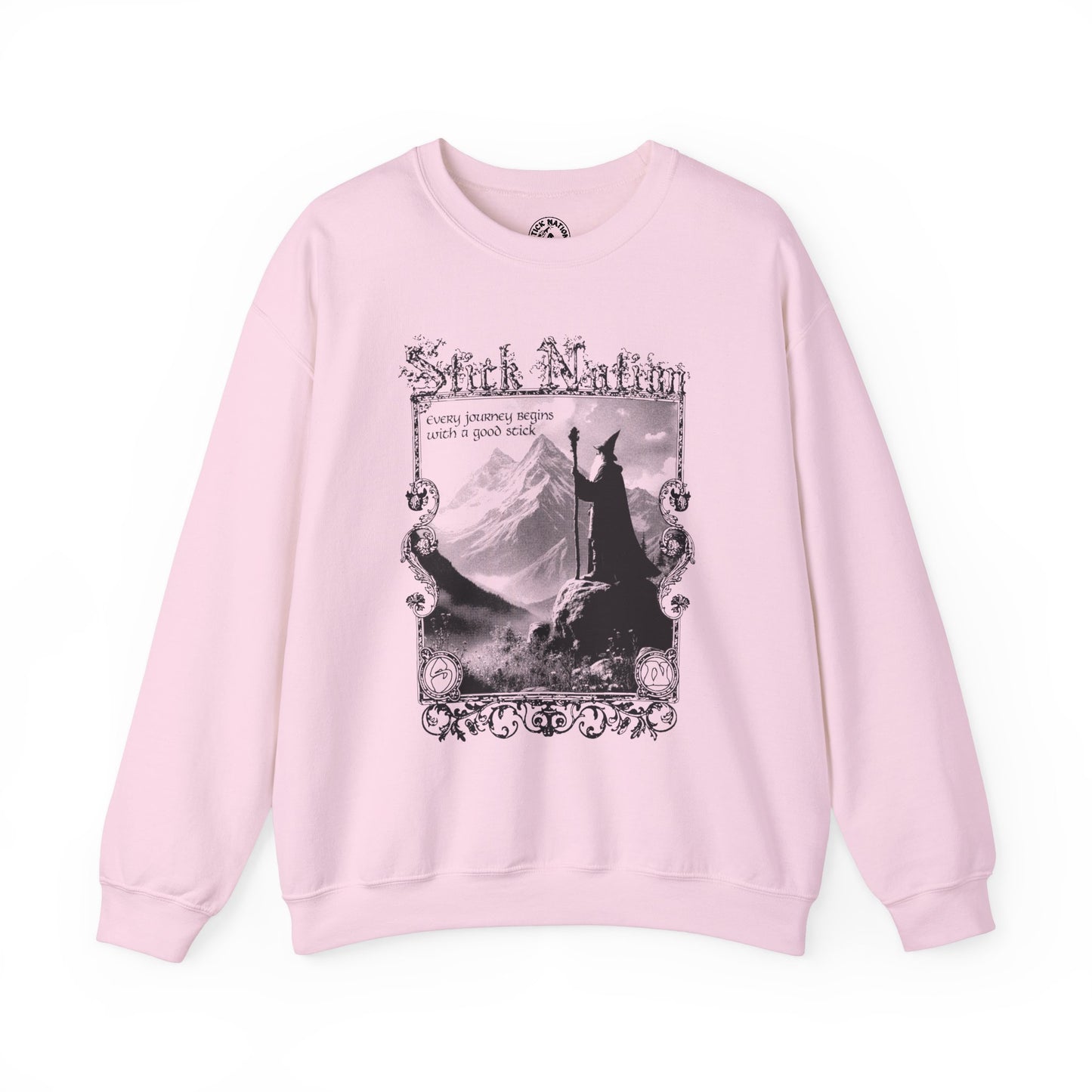 Stick Quest Wizard Unisex Crewneck Sweater